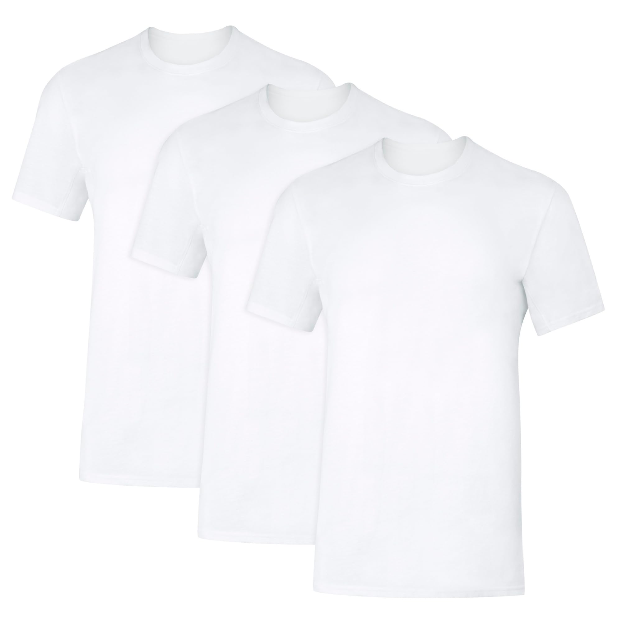 23% Off Hanes Men's Sweat Block Undershirt 3-Pack