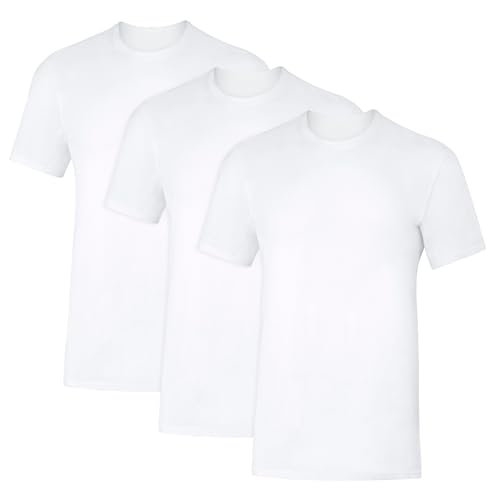 23% Off Hanes Men's Sweat Block Undershirt 3-Pack - Image 2