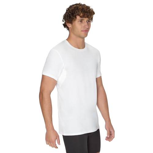 23% Off Hanes Men's Sweat Block Undershirt 3-Pack - Image 5