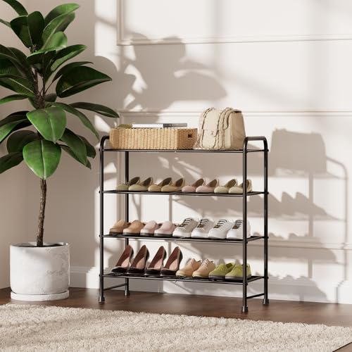 50% Off Glynym 4-Tier Metal Shoe Rack – $16.49 - Image 8
