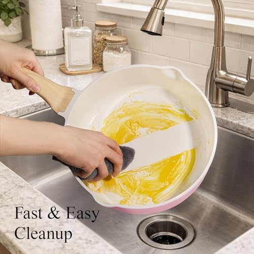 43% Off CAROTE 14-Piece Ceramic Cookware Set - Image 6