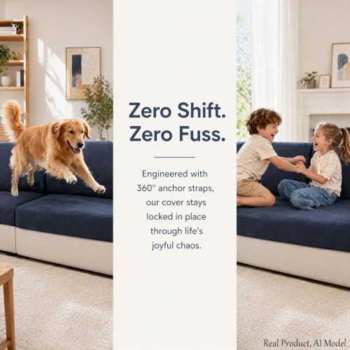 50% Off Pet-Friendly Modular Sofa Slipcover - Save Big - Image 3