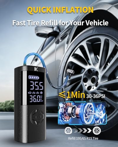 50% Off KASPARMP Cordless Tire Inflator 150 PSI - Image 3