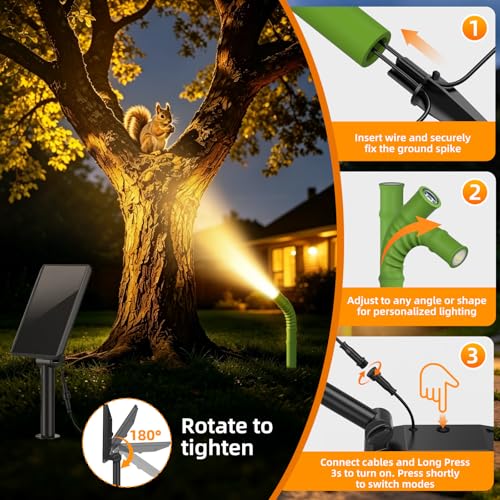 33% Off 4-Pack Solar Garden Path Lights – Warm LED - Image 4