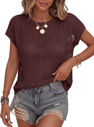 53% Off KIRUNDO Crochet Mesh Tops for Women | Code WHRRRE2Q - Image 2