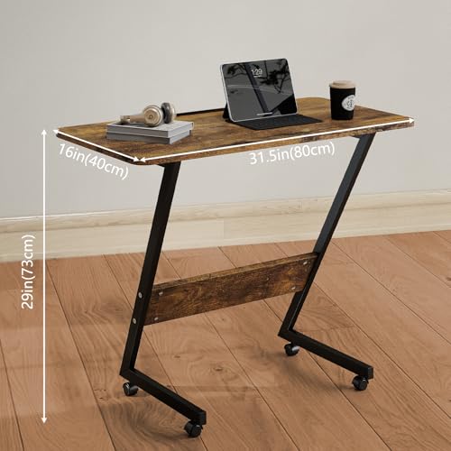 60% Off Funecy Overbed Bedside Table with Wheels - Image 3