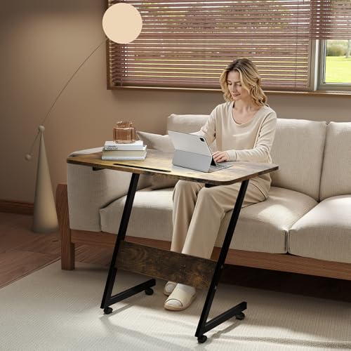 60% Off Funecy Overbed Bedside Table with Wheels - Image 5