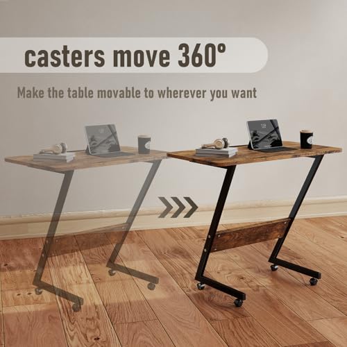 60% Off Funecy Overbed Bedside Table with Wheels - Image 7