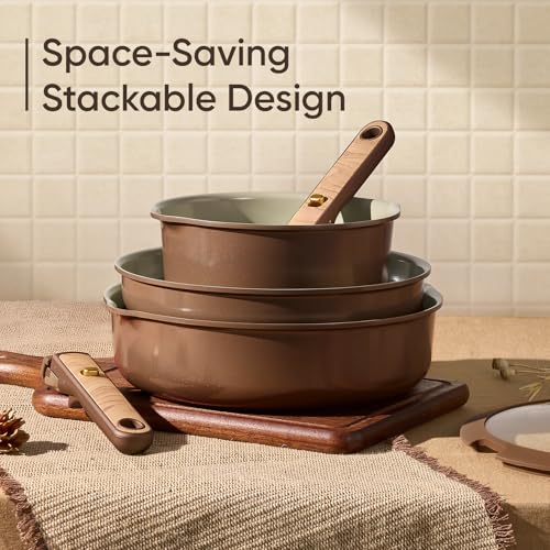50% Off CAROTE 19-Piece Ceramic Cookware Set - Image 5