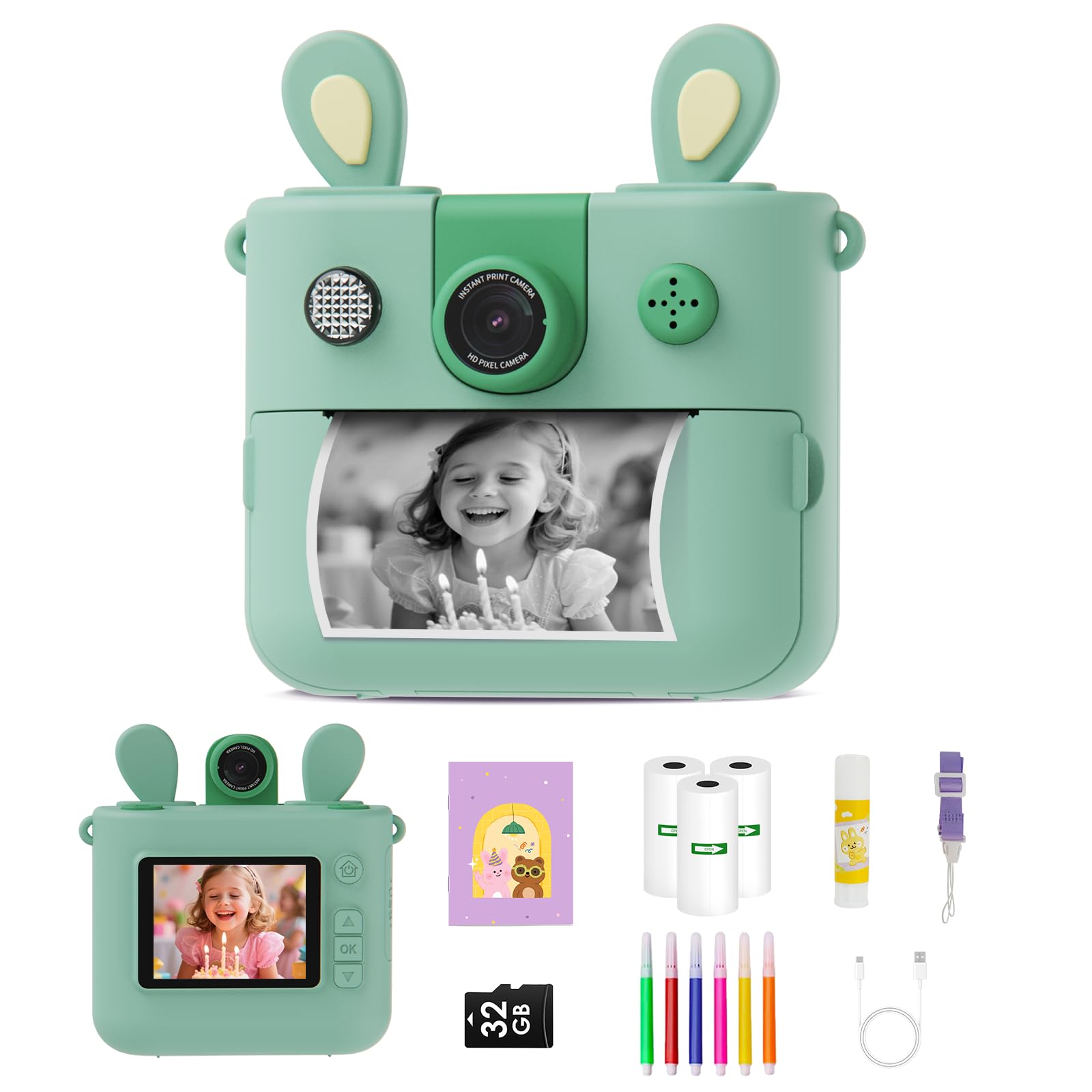 50% Off ORGSTA Kids Instant Print Camera + Code PWVTRV38