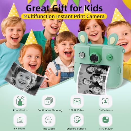 50% Off ORGSTA Kids Instant Print Camera + Code PWVTRV38 - Image 3