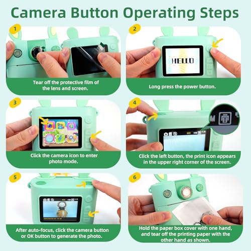 50% Off ORGSTA Kids Instant Print Camera + Code PWVTRV38 - Image 7
