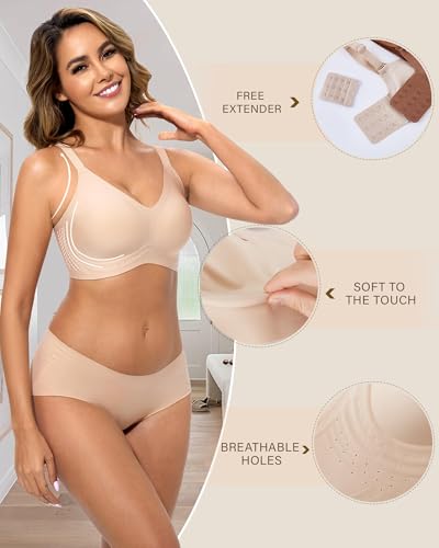 64% Off: Seamless Full Coverage Bras with 53 Air Vents - Image 4