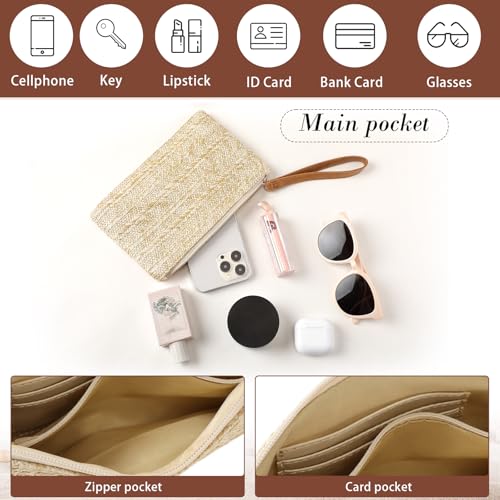 69% Off Clothirily Straw Purse Bag for Women - Image 5