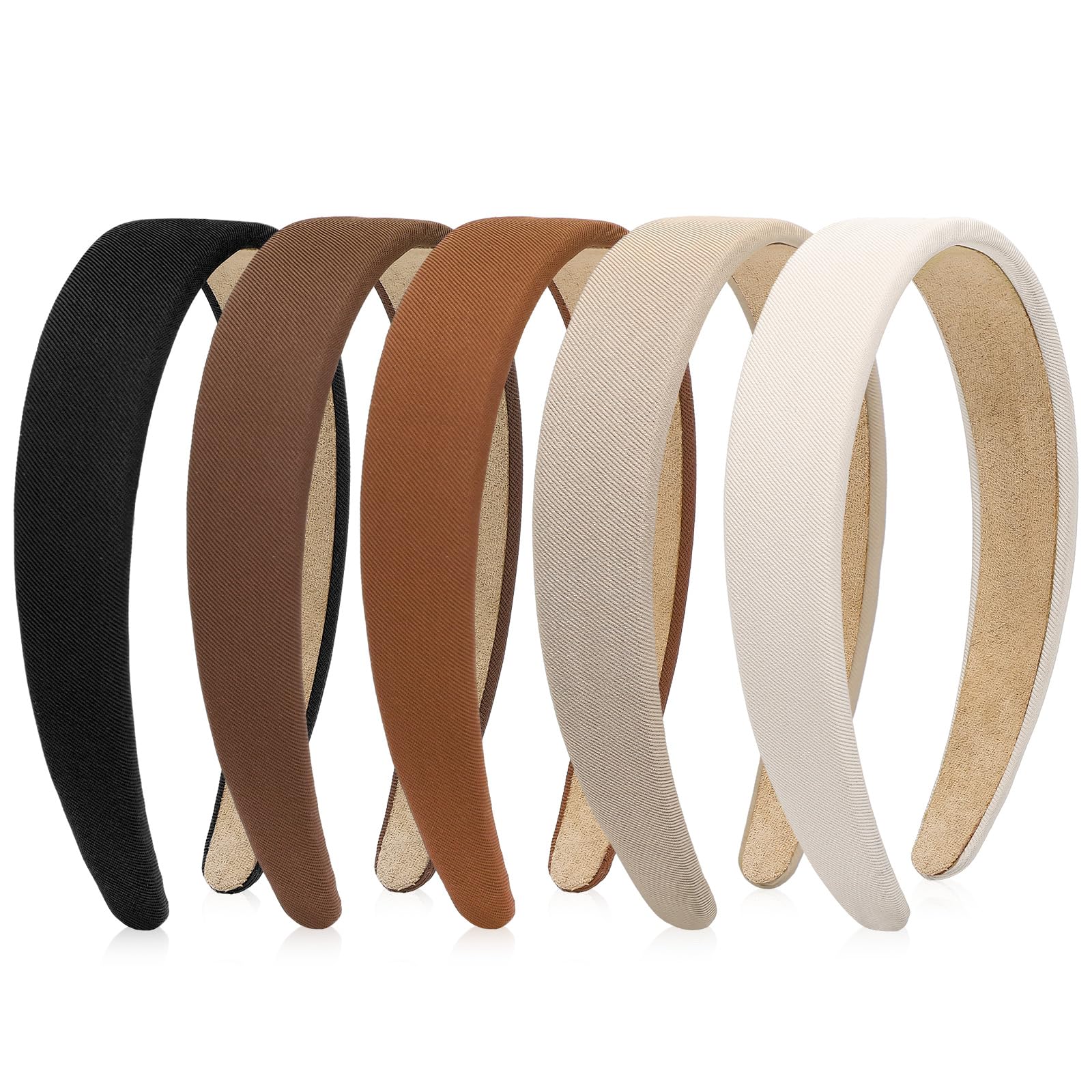 Save 50% on obeoby 5-Pack Non-Slip Headbands for Women