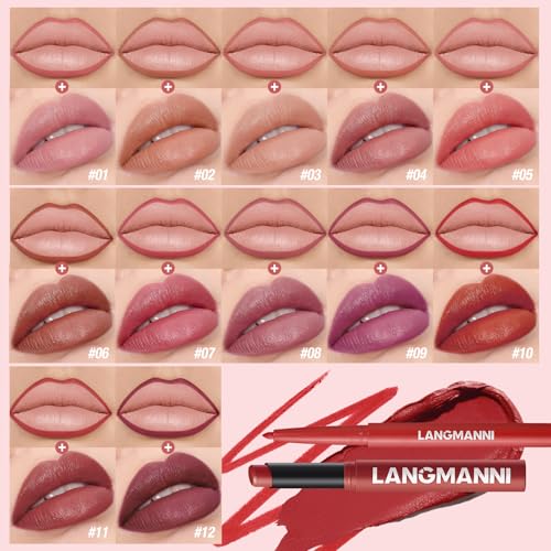 40% Off 12Pcs Lip Liner & Lipstick Set with Code - Image 3