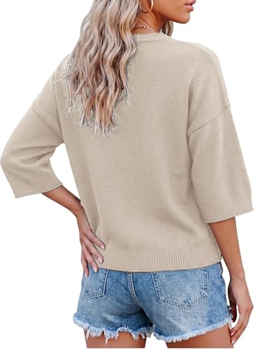 Save with Code: Cropped Crewneck Summer Sweater - Image 3