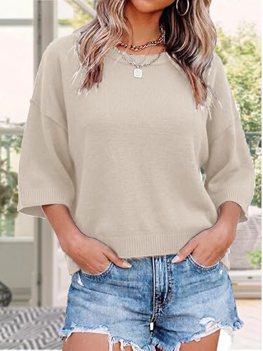 Save with Code: Cropped Crewneck Summer Sweater - Image 6