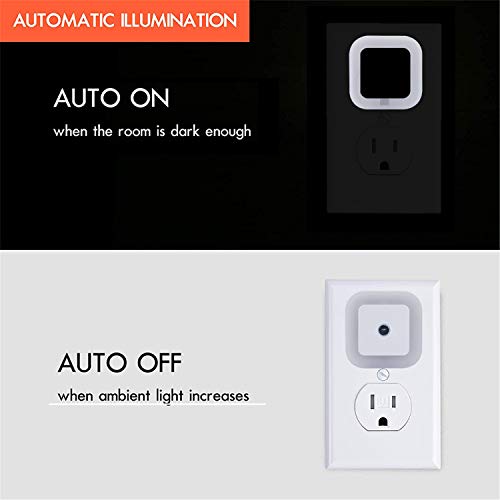 Uigos 6-Pack LED Night Lights with Auto Sensor, Save with Code - Image 3