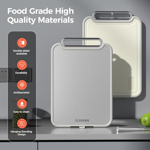 Save 50% on Sumzzz 2-in-1 Stainless Steel Cutting Board - Image 4