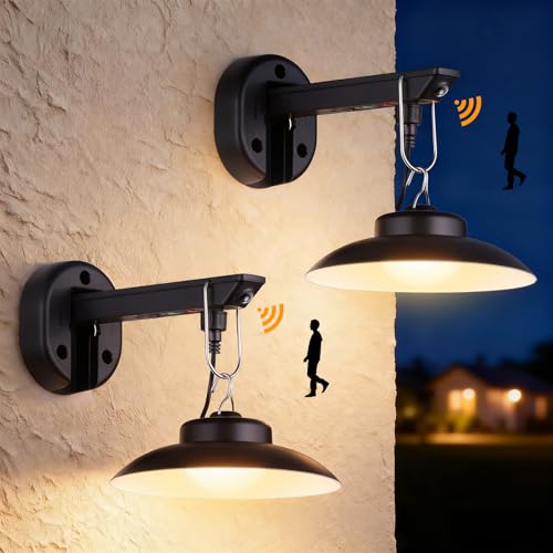 Solar Barn Lights 2-Pack with Motion Sensor – Save 50% - Image 2