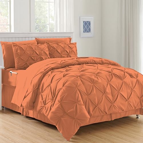 54% Off Elegant Comfort 8-Piece Bed-in-a-Bag Queen Set - Image 2