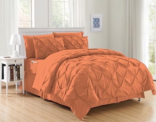 54% Off Elegant Comfort 8-Piece Bed-in-a-Bag Queen Set - Image 3