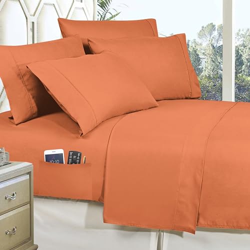 54% Off Elegant Comfort 8-Piece Bed-in-a-Bag Queen Set - Image 4
