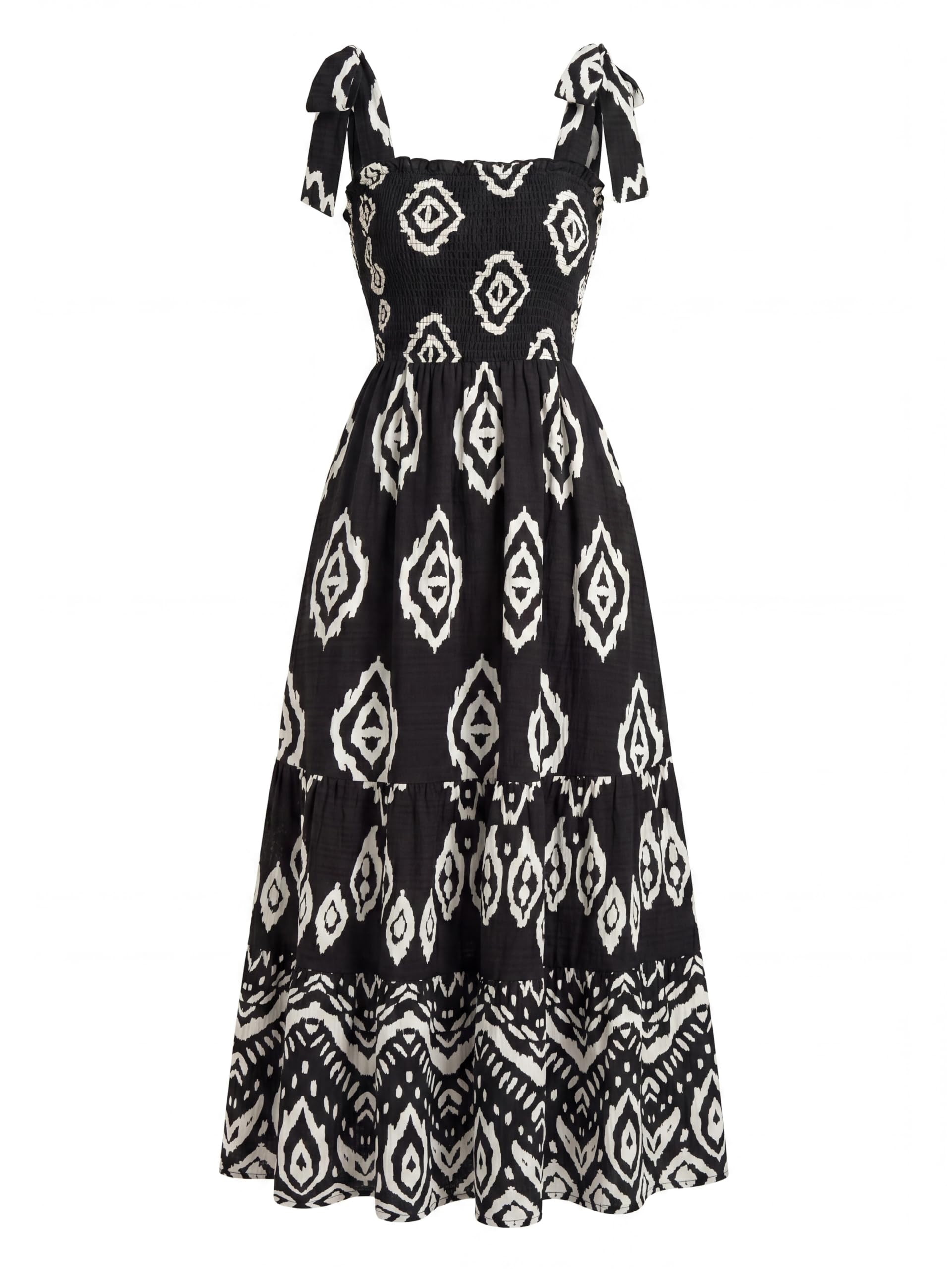 42% Off Kate Kasin Floral Boho Maxi Dress with Code