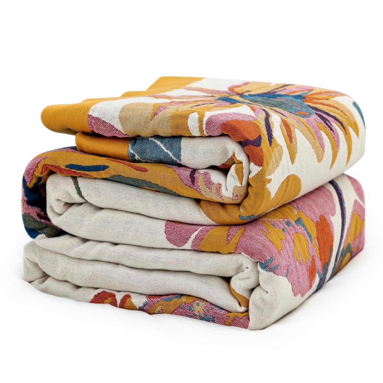 35% Off MSGKV Boho Cotton Throw Blanket for Couch