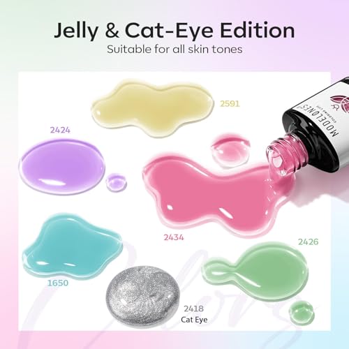 57% Off modelones Gel Nail Polish Set - 6 Colors - Image 6