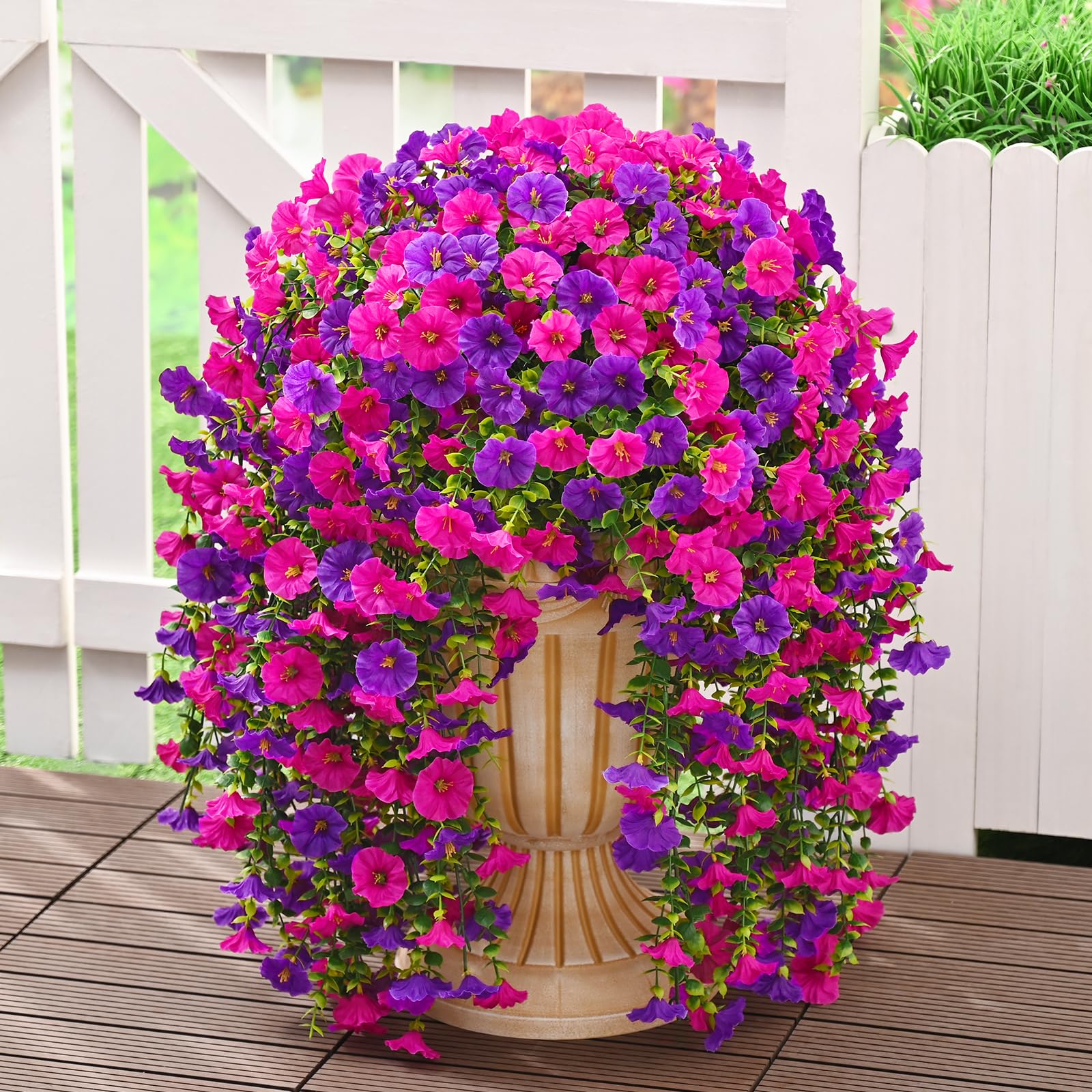 39% Off Dolicer 4-Pack Artificial Hanging Flowers