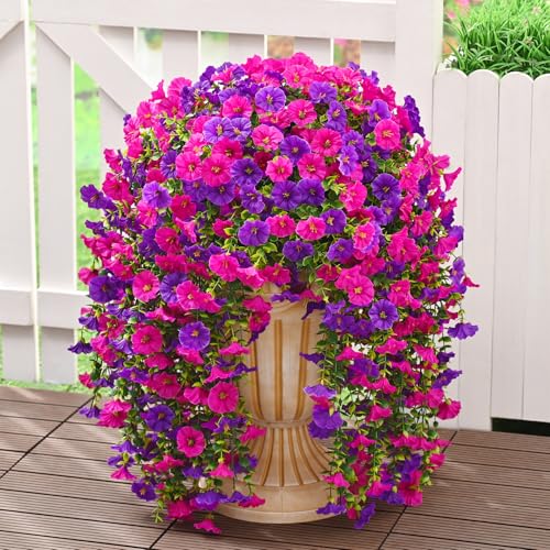 39% Off Dolicer 4-Pack Artificial Hanging Flowers - Image 2