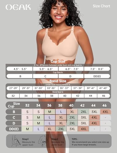32% Off OEAK Wireless Pushup Convertible Bra – Code DX44JHED - Image 3