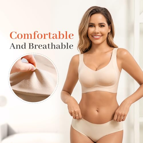 9% Off Plus Size Push Up Wireless Bras - Use Code 6YCTXNYG - Image 4