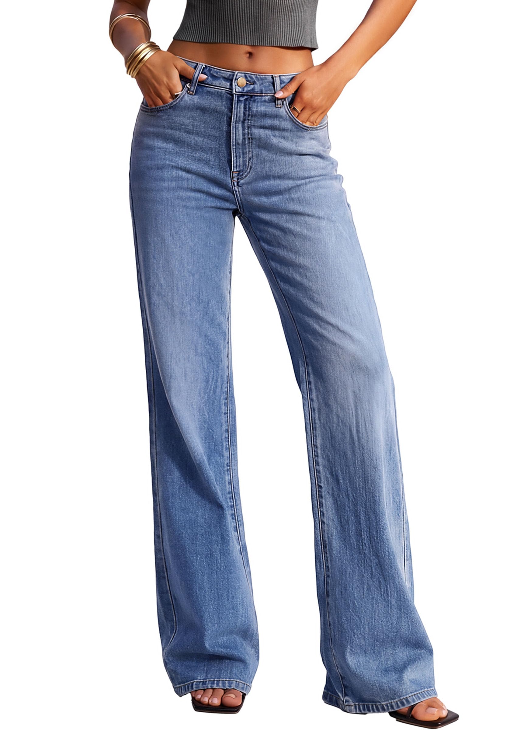 20% Off PRETTYGARDEN Wide Leg Jeans + Code 9V4EDERA