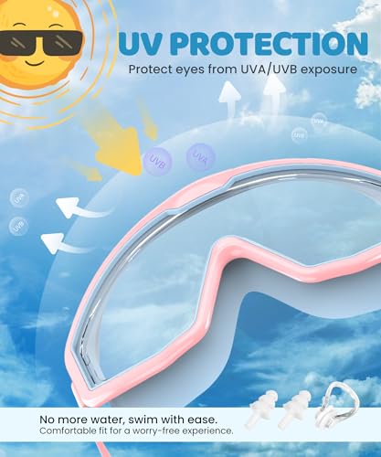 Save 50%: Kids Swim Goggles 3-Pack with Code W7A73XYM - Image 3