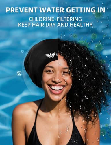 33% Off Extra Large Swim Cap for Long Hair and Braids - Image 3