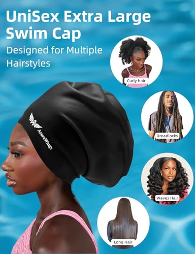 33% Off Extra Large Swim Cap for Long Hair and Braids - Image 6