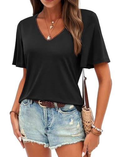 21% Off Ruffle Bell Sleeve Tops for Women - Use Code APB5TA4Q - Image 3