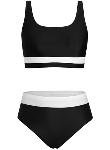 Girls Color Block Bikini Set - Was $9.99, Now $4.99 with Code - Image 2