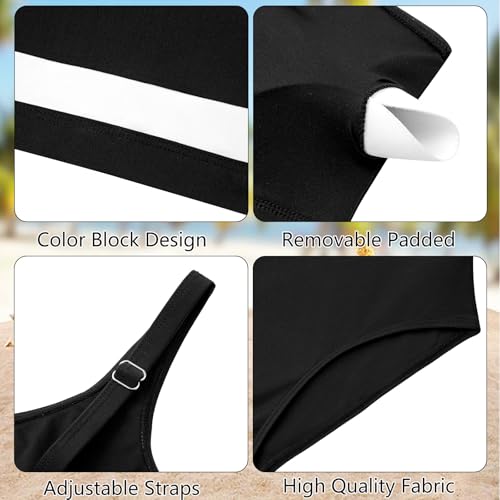 Girls Color Block Bikini Set - Was $9.99, Now $4.99 with Code - Image 7