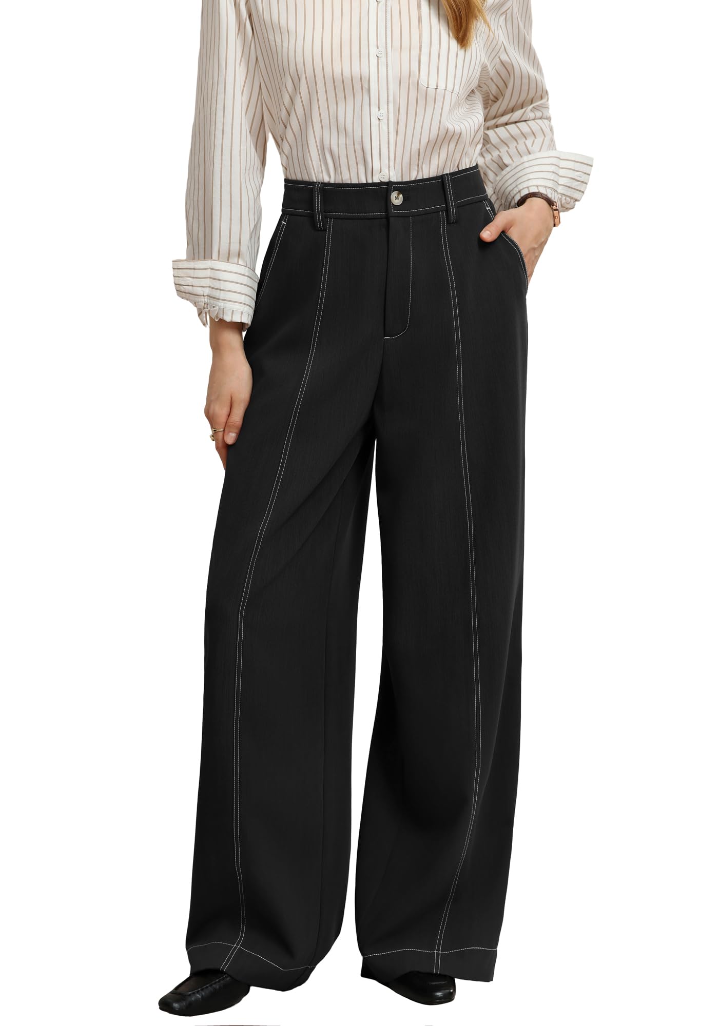 50% Off GRACE KARIN Comfy Lounge Palazzo Pants