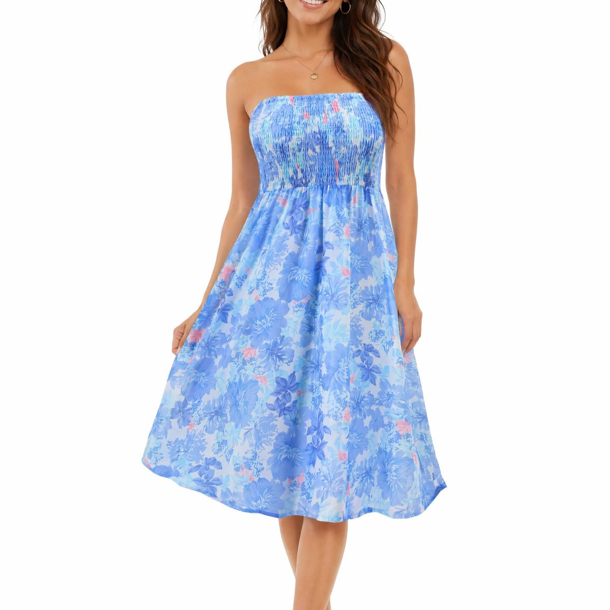 50% Off OSCROBIE Women's Tube Top Dress with Code