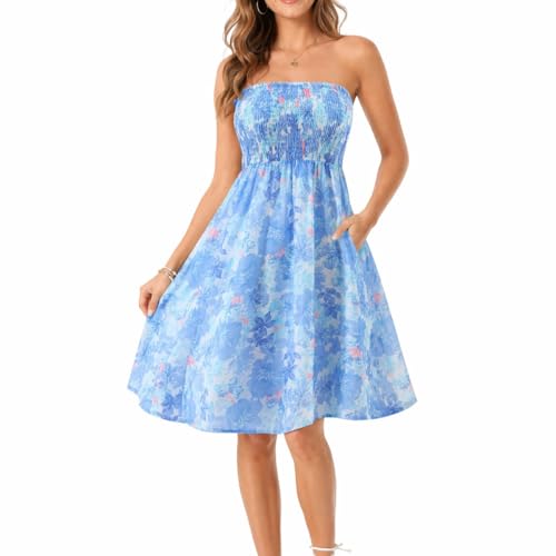 50% Off OSCROBIE Women's Tube Top Dress with Code - Image 3