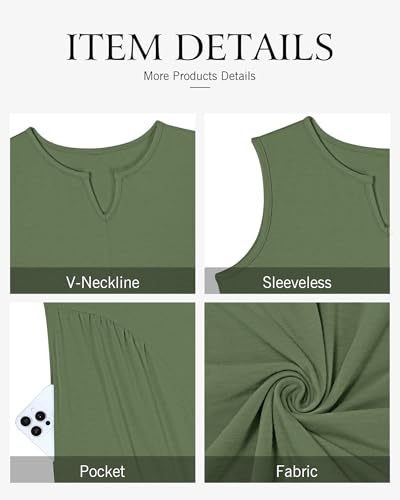 Save 5% on MISFAY Sleeveless Maxi Dress with Pockets - Image 6