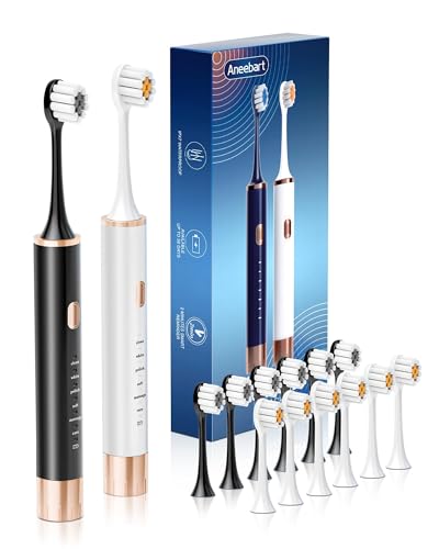 29% Off Aneebart Sonic Electric Toothbrush 2-Pack with Code - Image 2
