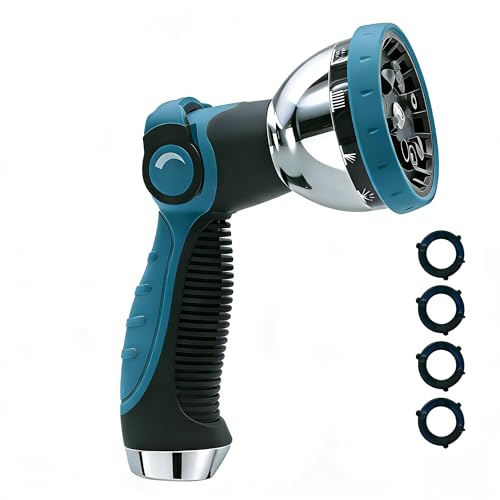 60% Off Heavy Duty Garden Hose Nozzle with 10 Spray Patterns - Image 2