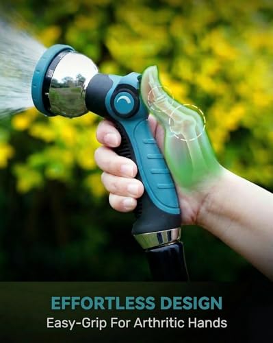 60% Off Heavy Duty Garden Hose Nozzle with 10 Spray Patterns - Image 7