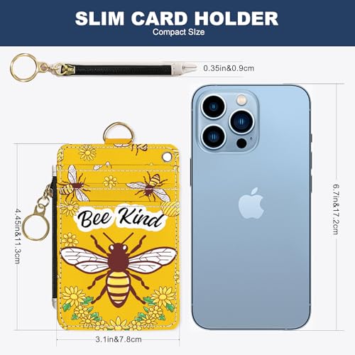 50% Off Slim RFID Bee Wallet - Cute & Secure Card Holder - Image 4